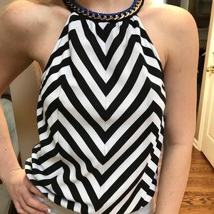 Chevron halter.